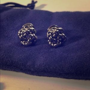 Tory Burch Rope Knot earrings